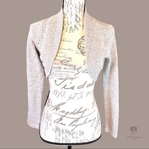 Gray Merino Wool Gray Shrug S/M